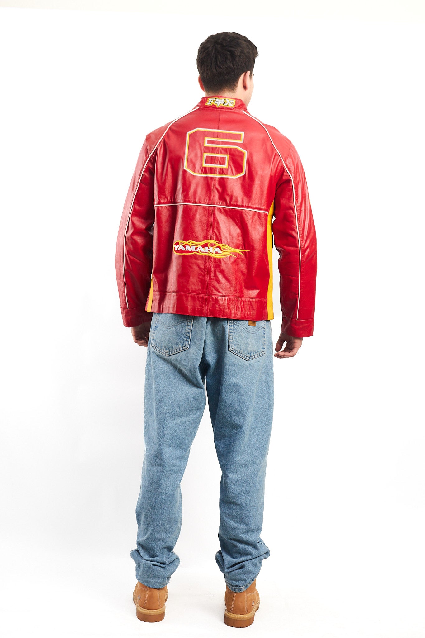 1990 Vintage Yamaha MotoGP Leather Moto Jacket (M)