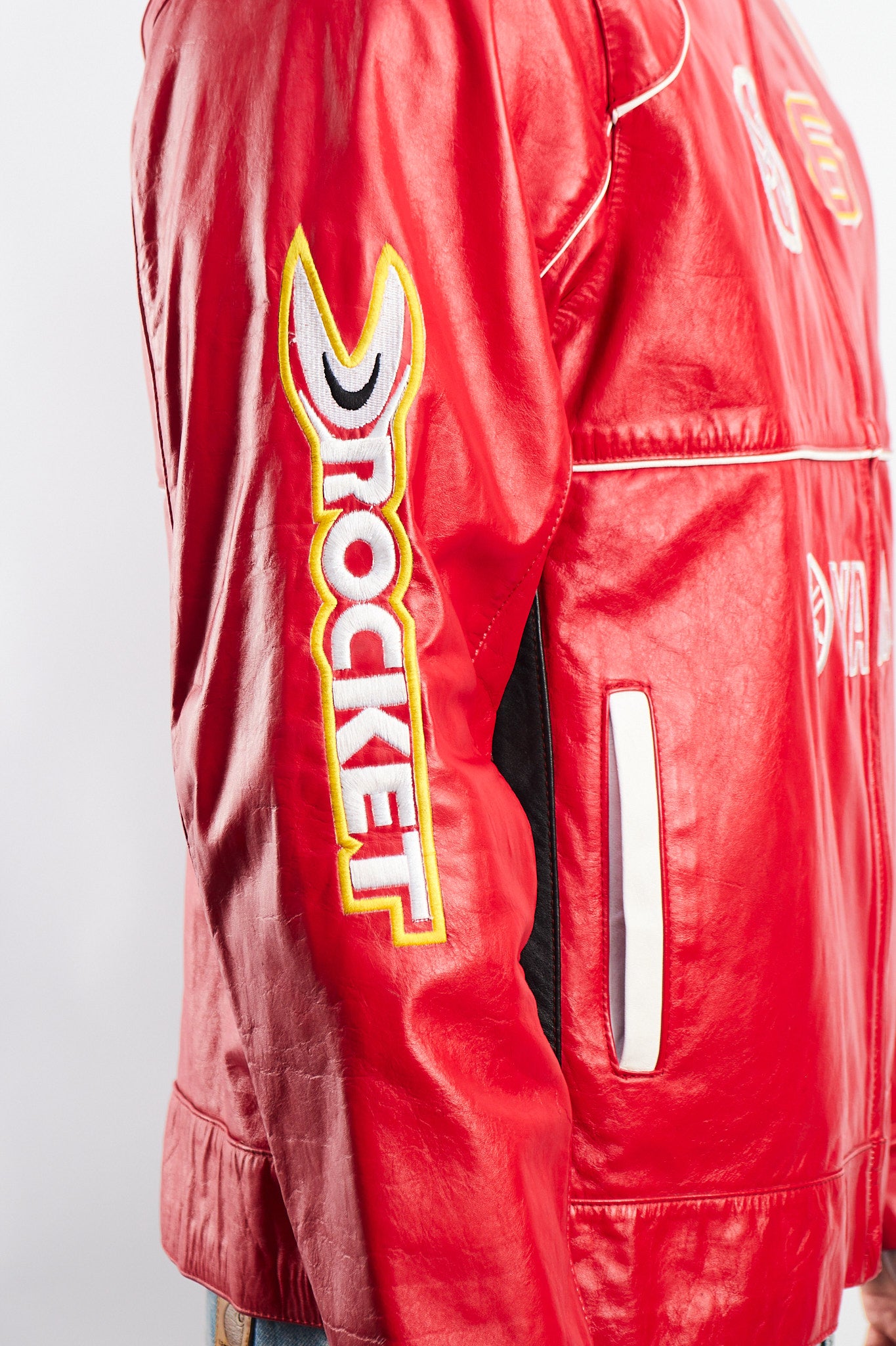 1990 Vintage Yamaha MotoGP Leather Moto Jacket (M)