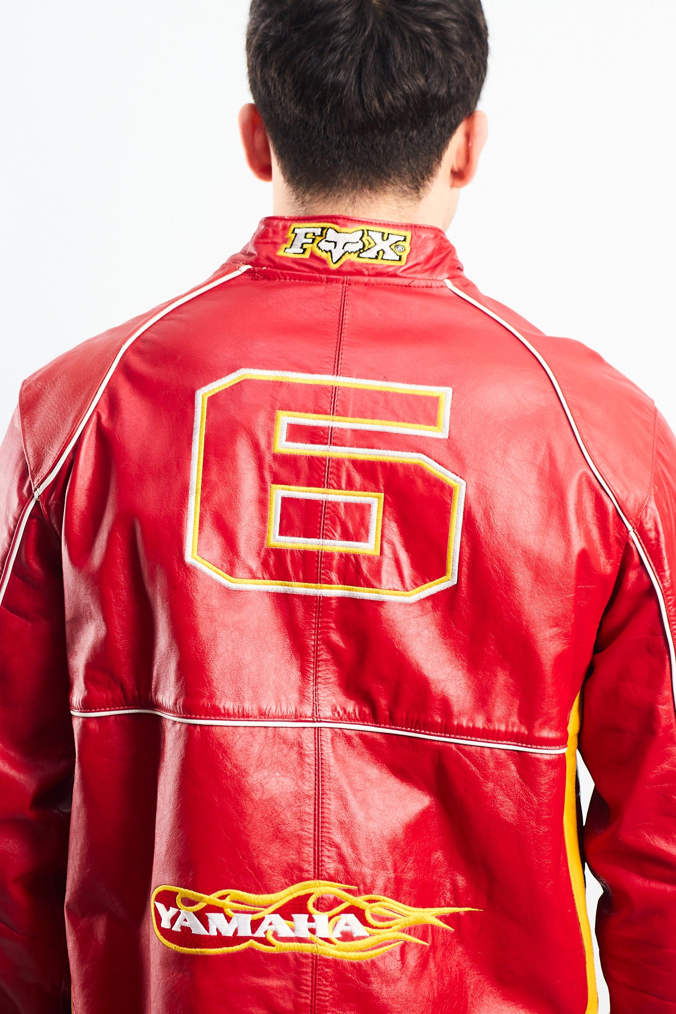 1990 Vintage Yamaha MotoGP Leather Moto Jacket (M)