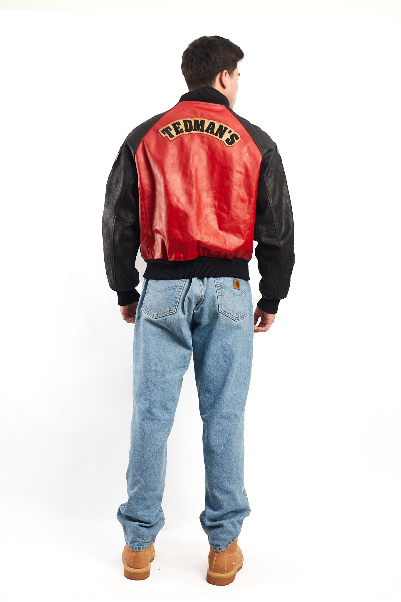 1991 Vintage Tedman Limited Edition Biker Leather Jacket (M/L)