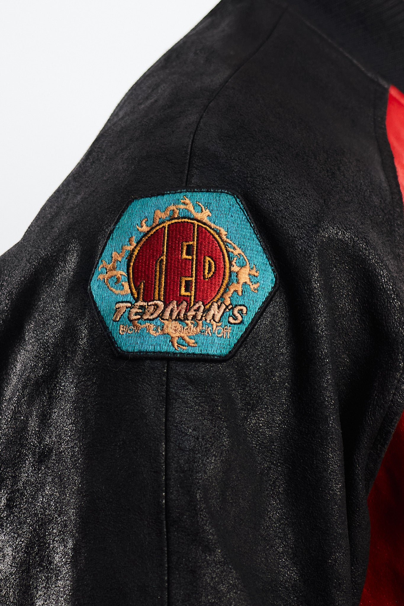 1991 Vintage Tedman Limited Edition Biker Leather Jacket (M/L)
