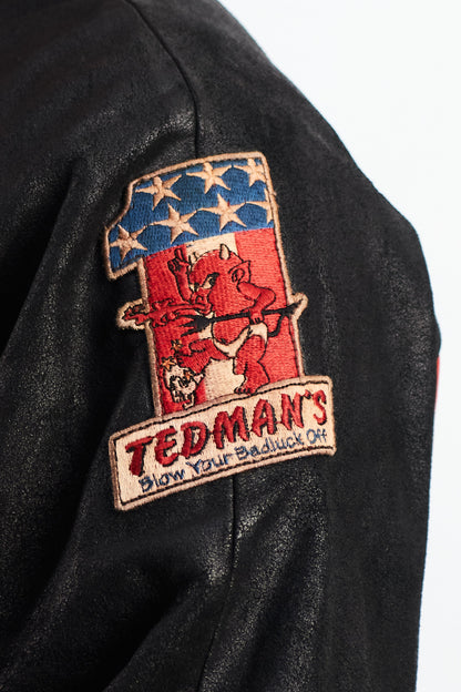 1991 Vintage Tedman Limited Edition Biker Leather Jacket (M/L)