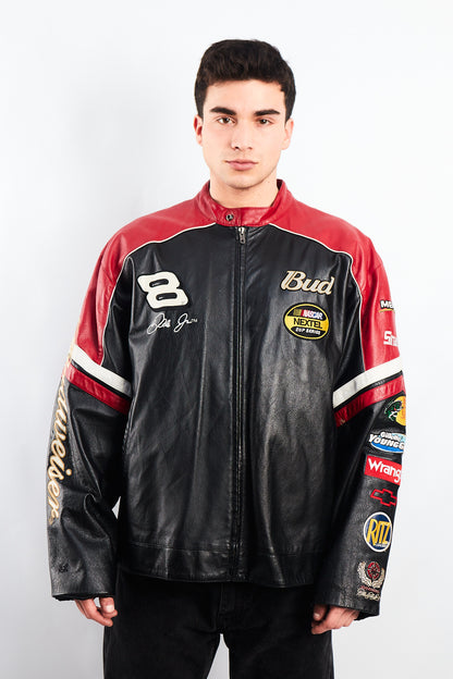 2004 Wilson x Chase Authentic Nascar Dale Earnhardt Jr Leather Racing Jacket (L)