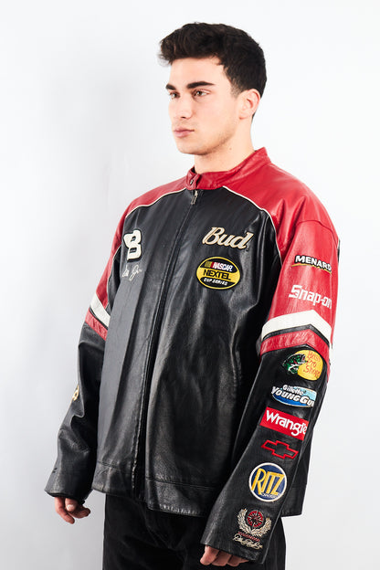 2004 Wilson x Chase Authentic Nascar Dale Earnhardt Jr Leather Racing Jacket (L)