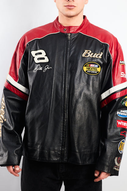 2004 Wilson x Chase Authentic Nascar Dale Earnhardt Jr Leather Racing Jacket (L)