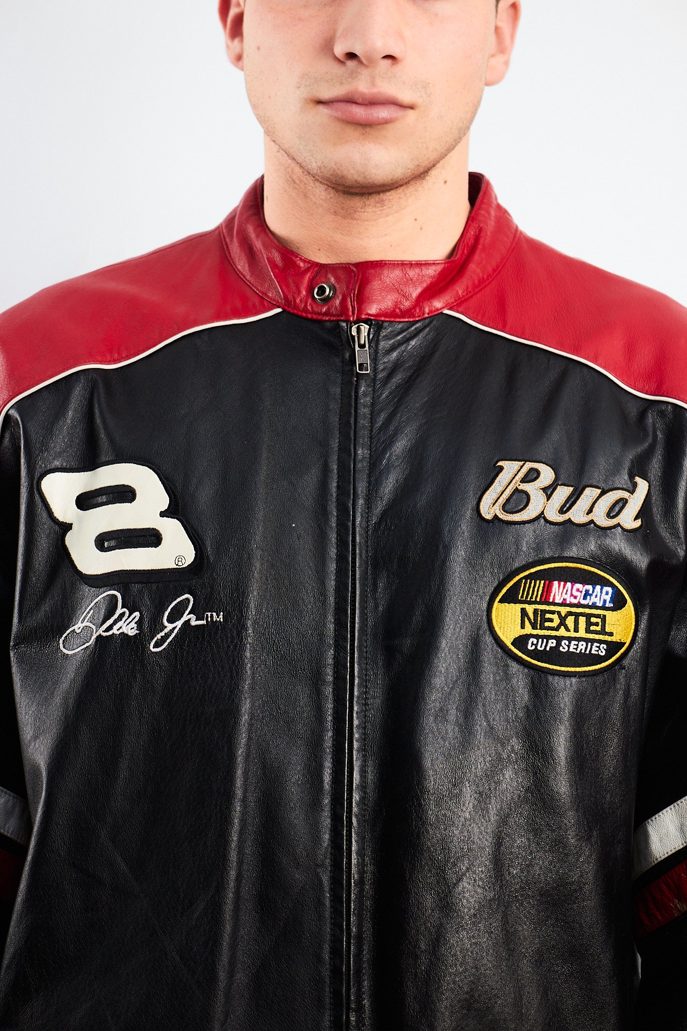 2004 Wilson x Chase Authentic Nascar Dale Earnhardt Jr Leather Racing Jacket (L)