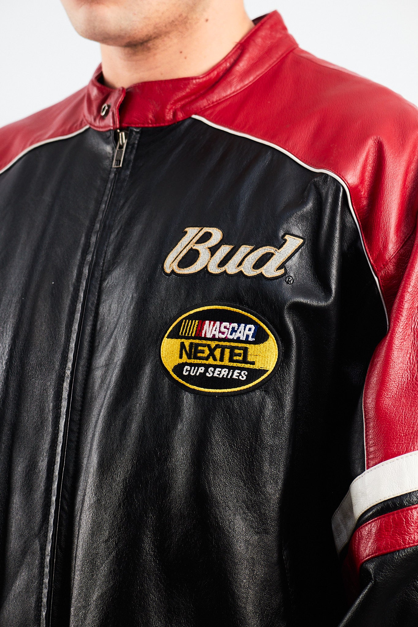 2004 Wilson x Chase Authentic Nascar Dale Earnhardt Jr Leather Racing Jacket (L)
