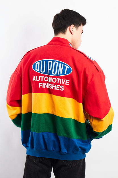 1990 Vintage Chase Jeff Gordon #24 Nascar Rainbow Racing Jacket (XL)