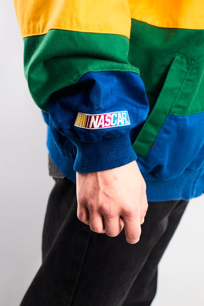 1990 Vintage Chase Jeff Gordon #24 Nascar Rainbow Racing Jacket (XL)