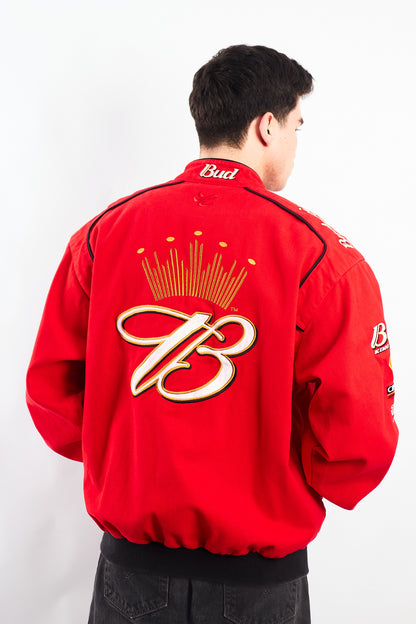2000 Vintage Chase Nascar Budweiser Dale Earnhardt Jr Racing Jacket (L)