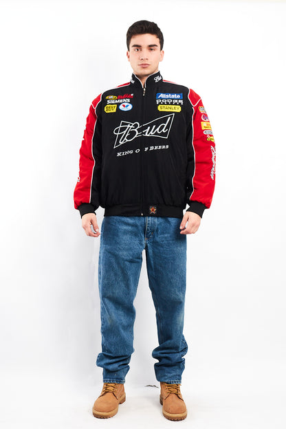 2008 Jeff Hamilton x Nascar Budweiser x Dodge Racing Jacket (M/L)