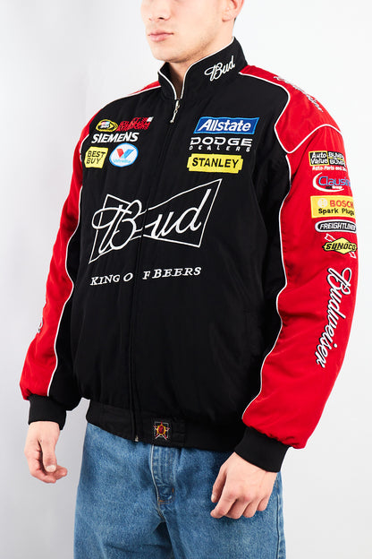 2008 Jeff Hamilton x Nascar Budweiser x Dodge Racing Jacket (M/L)