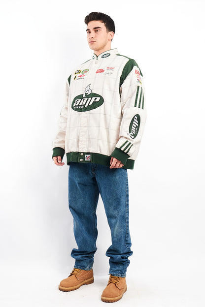 2008 Vintage Chase National Guard Dale Jr Nascar Racing Jacket (XL)
