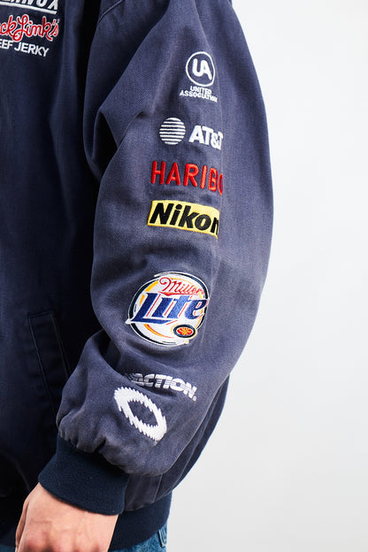 2002 Vintage Chase Dodge x Miller Lite Nascar Racing Jacket (L/XL)
