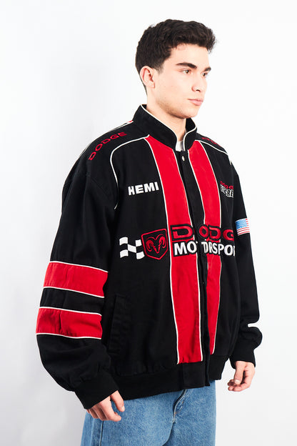2006 Vintage Jeff Hamilton Nascar Dodge Racing Jacket (XL/XXL)