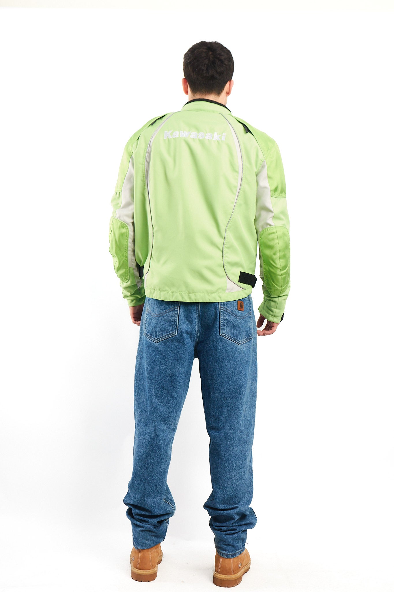 2000 Vintage Kawasaki Armored Moto Jacket (M/L)