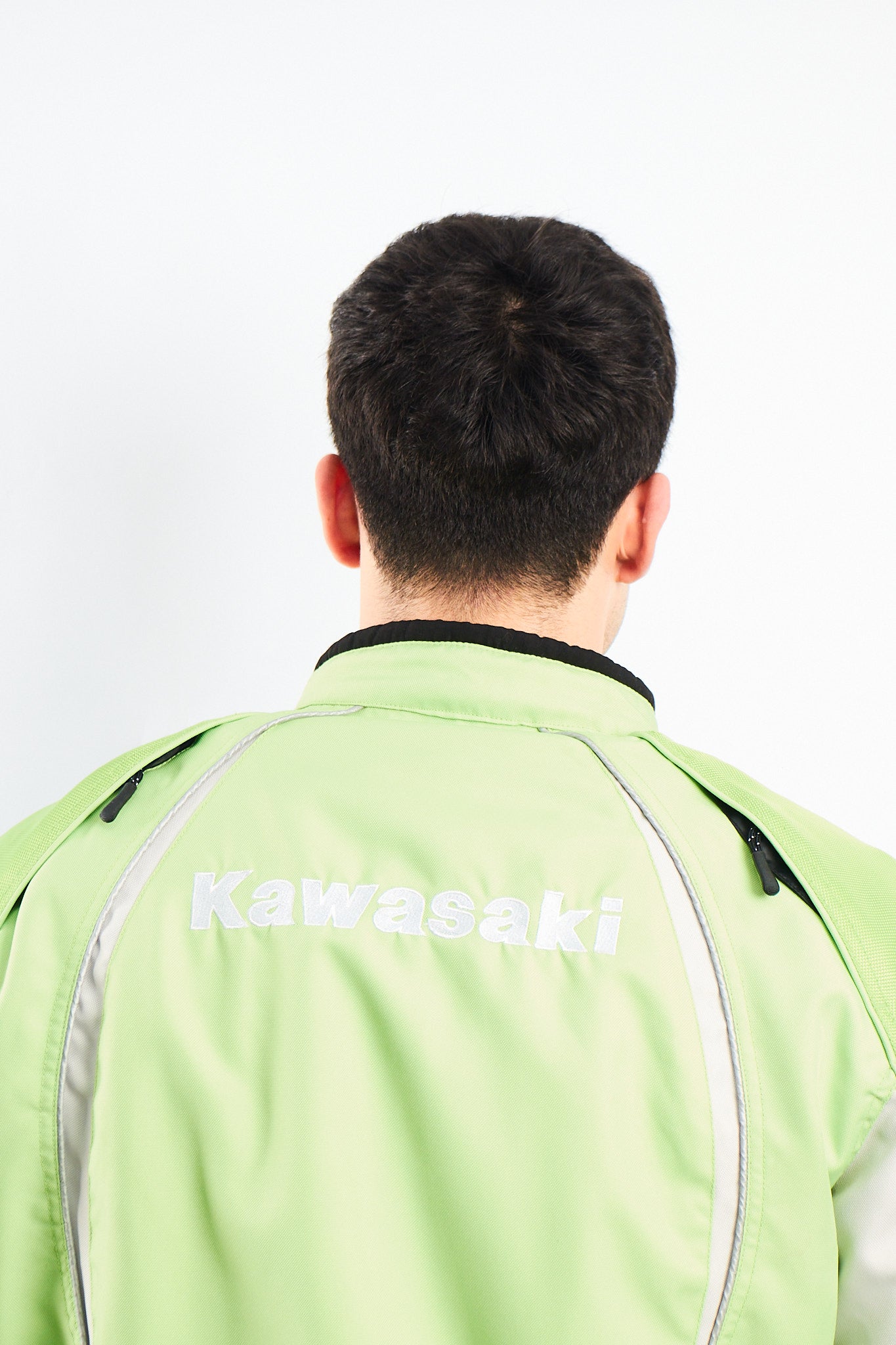 2000 Vintage Kawasaki Armored Moto Jacket (M/L)