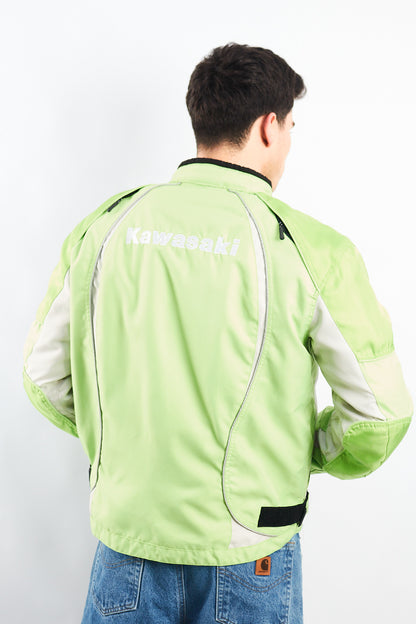 2000 Vintage Kawasaki Armored Moto Jacket (M/L)