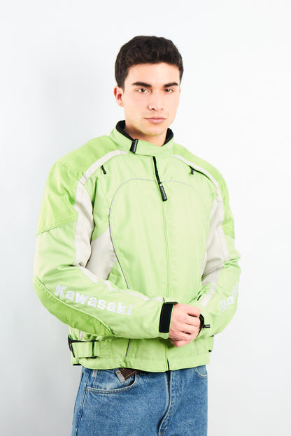 2000 Vintage Kawasaki Armored Moto Jacket (M/L)