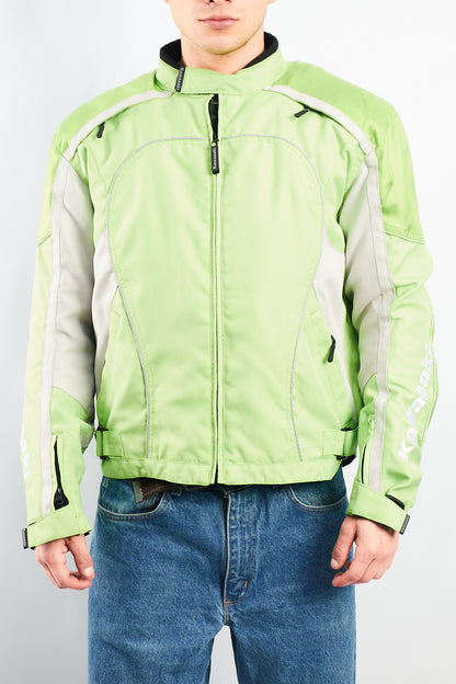 2000 Vintage Kawasaki Armored Moto Jacket (M/L)