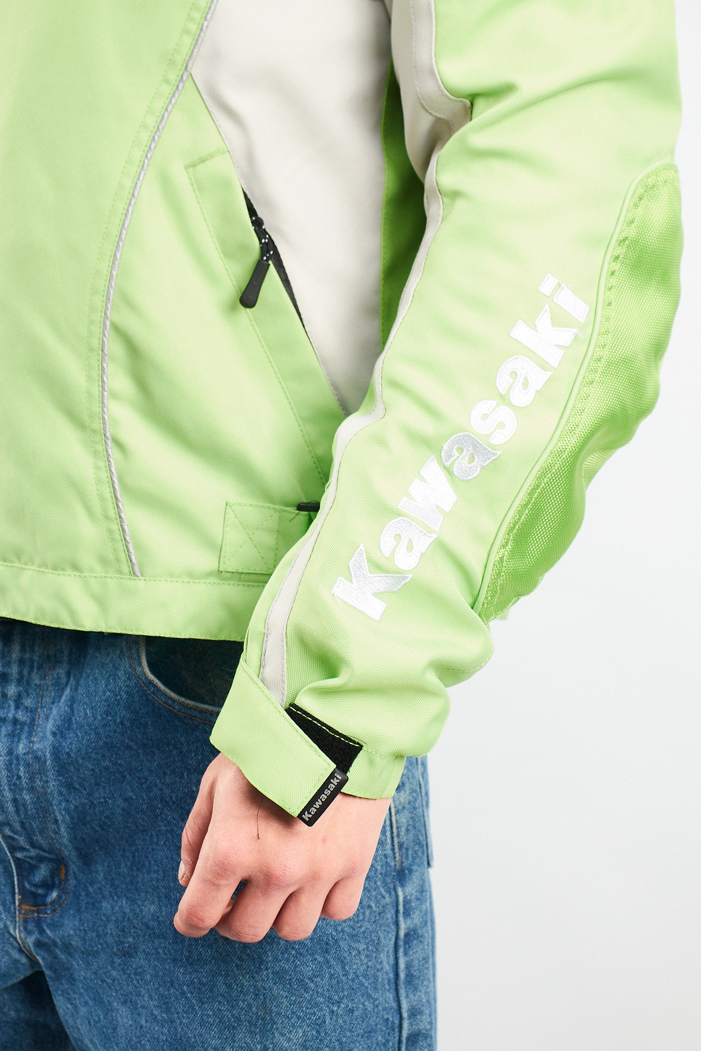2000 Vintage Kawasaki Armored Moto Jacket (M/L)