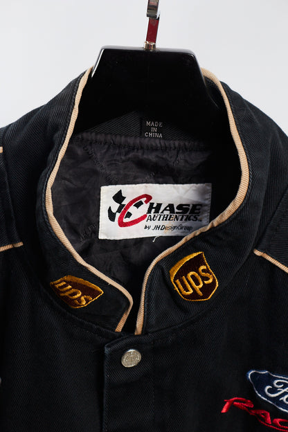 2004 Vintage Jeff Hamilton x Nascar Ford Racing Jacket (XL)