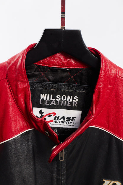 2004 Wilson x Chase Authentic Nascar Dale Earnhardt Jr Leather Racing Jacket (L)