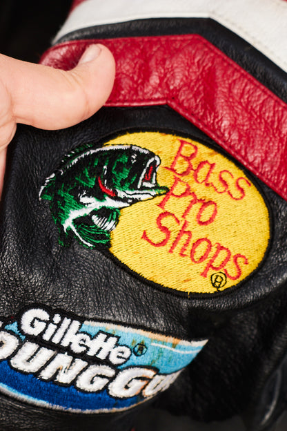 2004 Wilson x Chase Authentic Nascar Dale Earnhardt Jr Leather Racing Jacket (L)