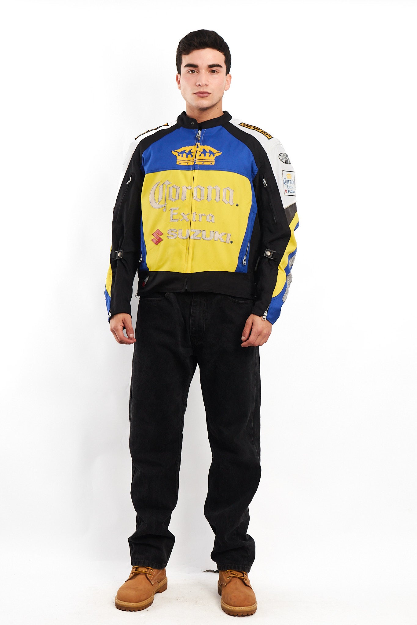 Vintage Joe Rocket Suzuki x Corona Moto Jacket (M/L)