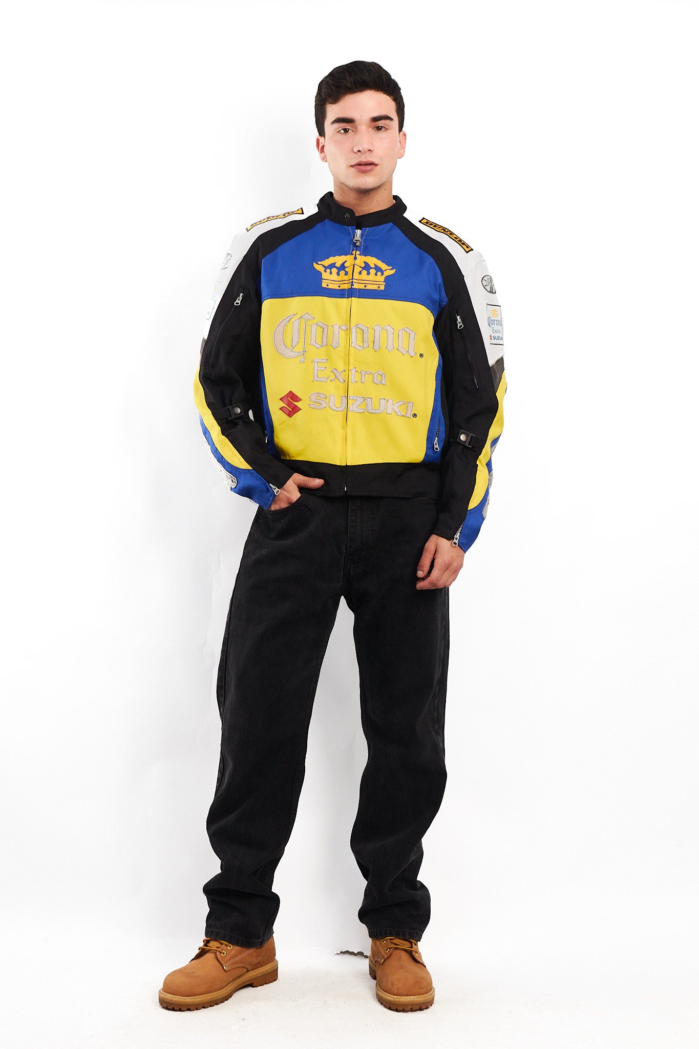Vintage Joe Rocket Suzuki x Corona Moto Jacket (M/L)