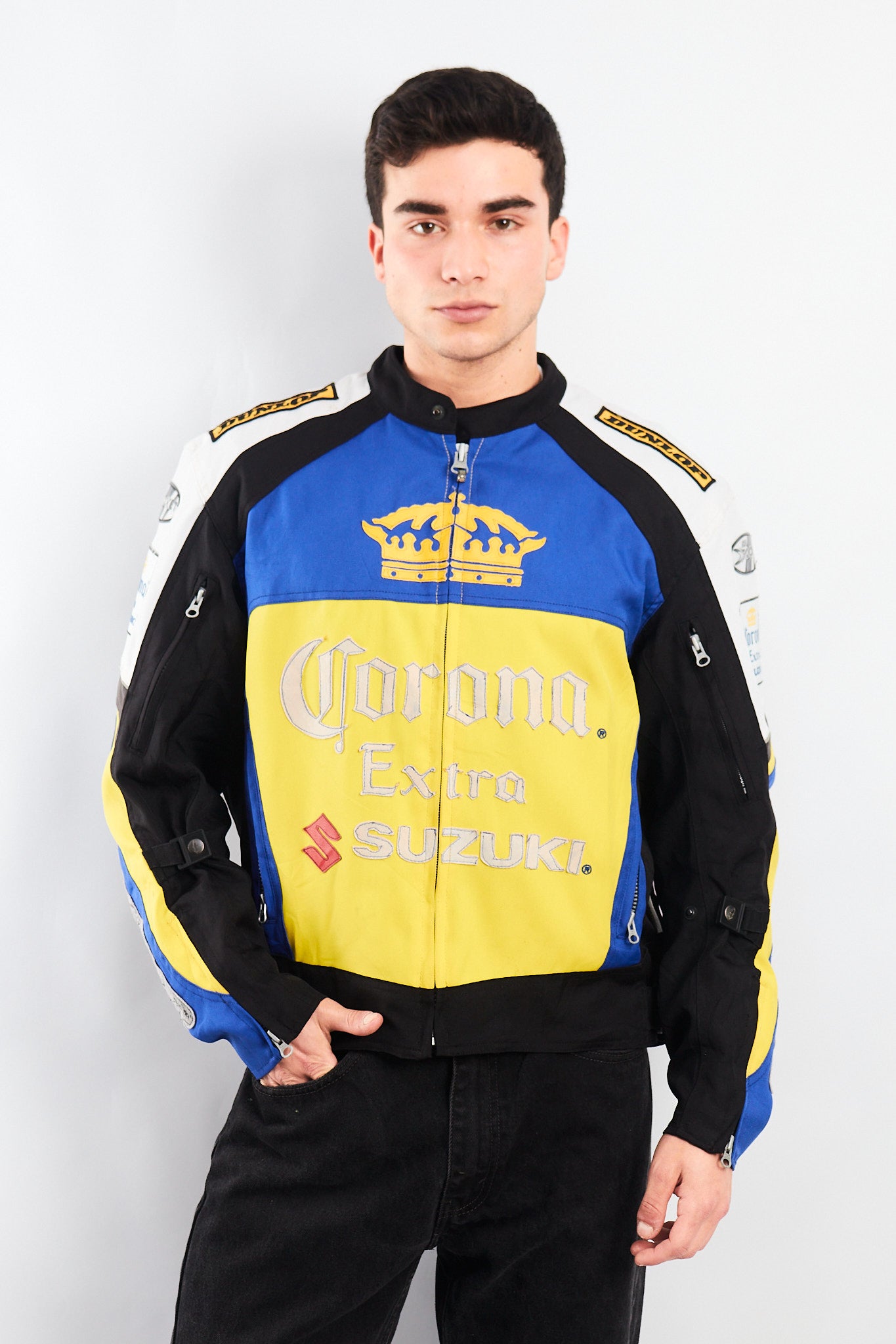 Vintage Joe Rocket Suzuki x Corona Moto Jacket (M/L)