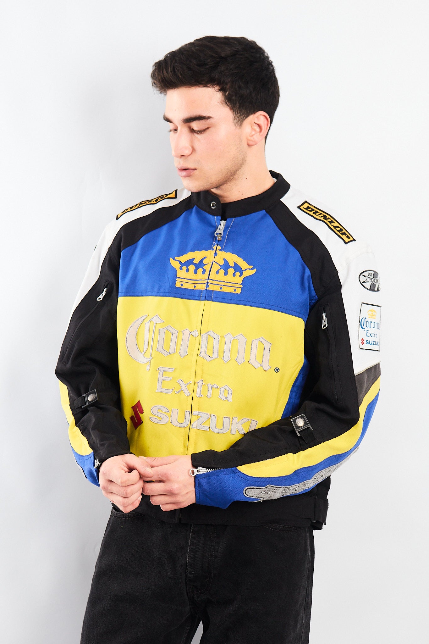 Vintage Joe Rocket Suzuki x Corona Moto Jacket (M/L)