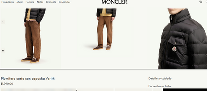 Moncler Grenoble Technical Down Puffer Jacket (L)