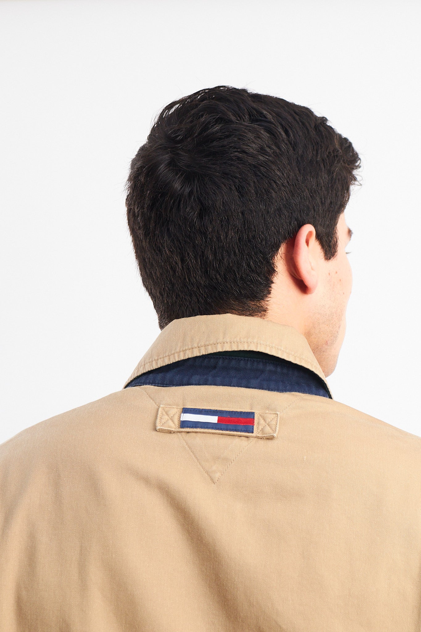 1999 Vintage Tommy Hilfiger Camel Aviator Jacket (M/L)