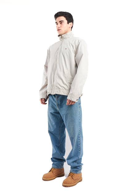 2000 Tommy Hilfiger Beige Harrington Jacket (L)