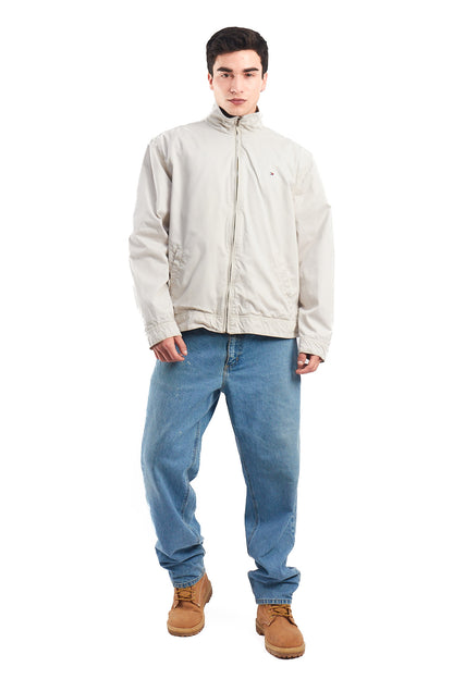 2000 Tommy Hilfiger Beige Harrington Jacket (L)