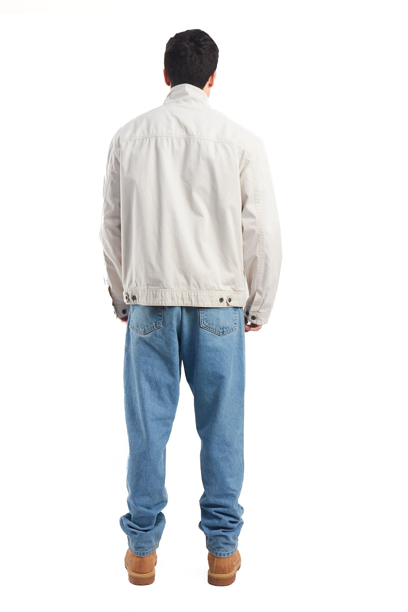 2000 Tommy Hilfiger Beige Harrington Jacket (L)