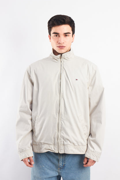 2000 Tommy Hilfiger Beige Harrington Jacket (L)