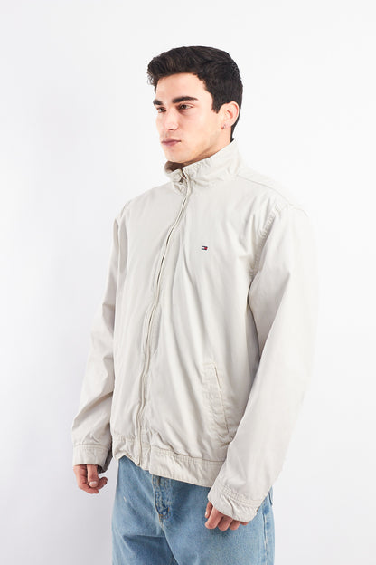 2000 Tommy Hilfiger Beige Harrington Jacket (L)