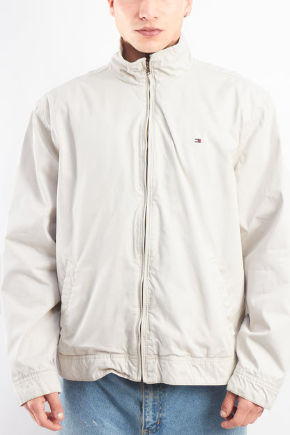 2000 Tommy Hilfiger Beige Harrington Jacket (L)