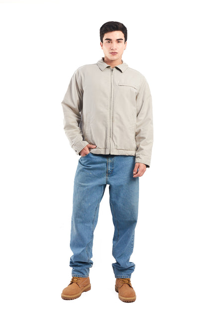 2005 Vintage Tommy Oatmeal Padded Harrington (M)