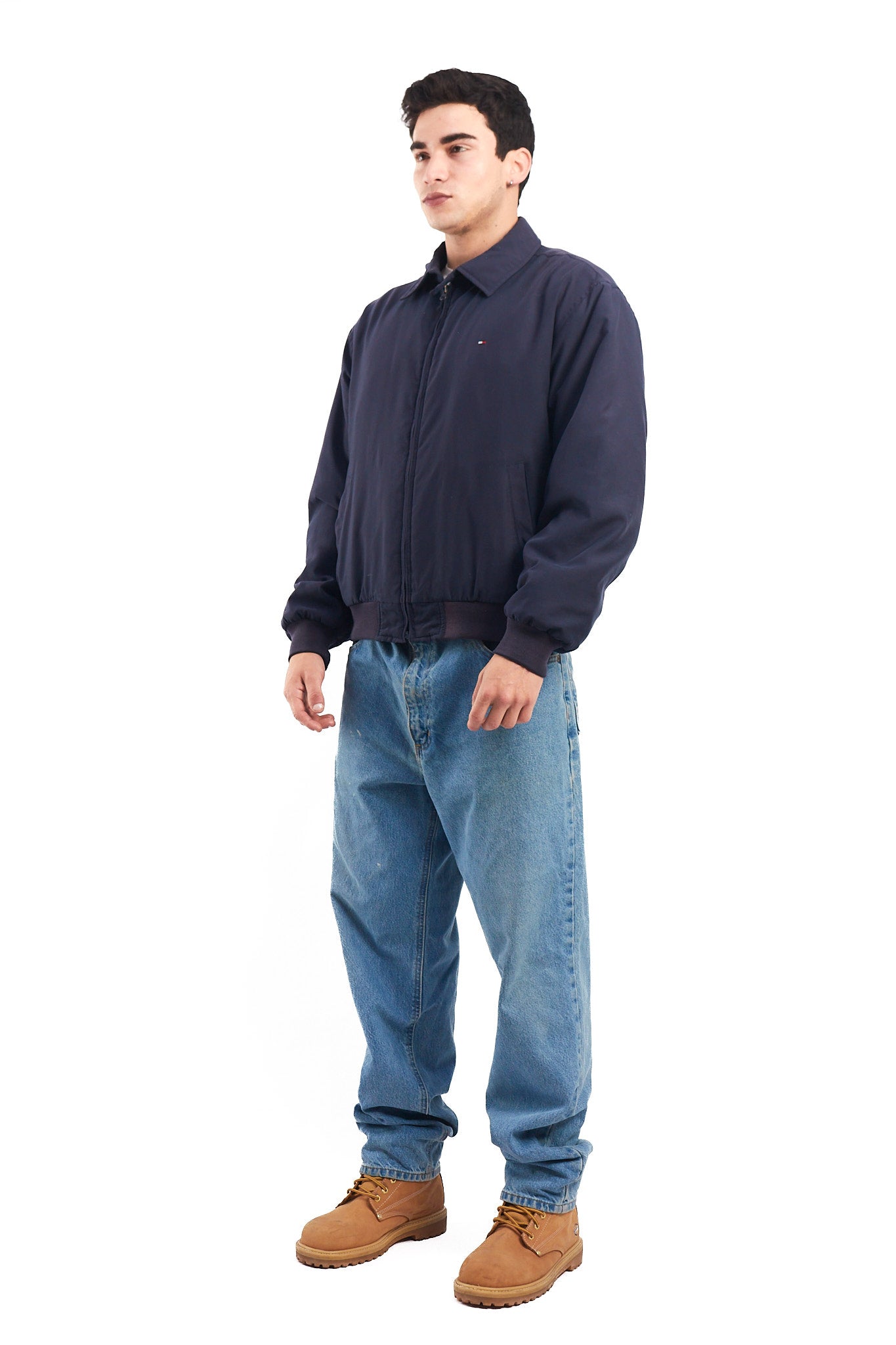 2000 Tommy Hilfiger Navy Harrington Jacket (M/L)