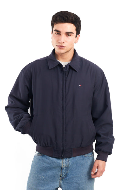 2000 Tommy Hilfiger Navy Harrington Jacket (M/L)