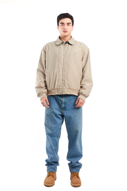 2000 Tommy Hilfiger Khakhi Harrington Jacket (L)
