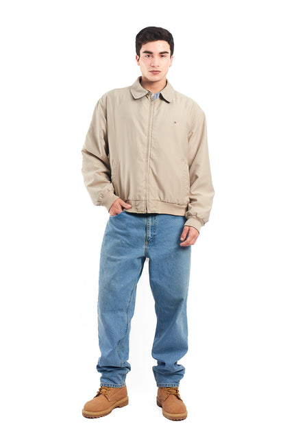 2000 Tommy Hilfiger Khakhi Harrington Jacket (L)