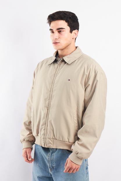 2000 Tommy Hilfiger Khakhi Harrington Jacket (L)
