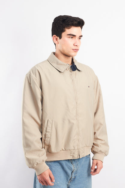 2000 Tommy Hilfiger Khakhi Harrington Jacket (L)