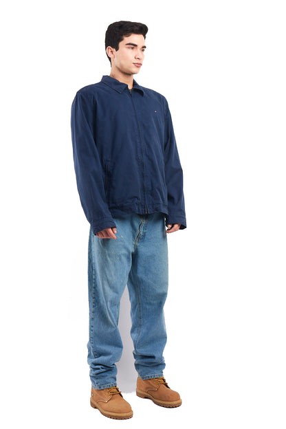 2014 Tommy Hilfiger Navy Harrington Jacket (L/XL)