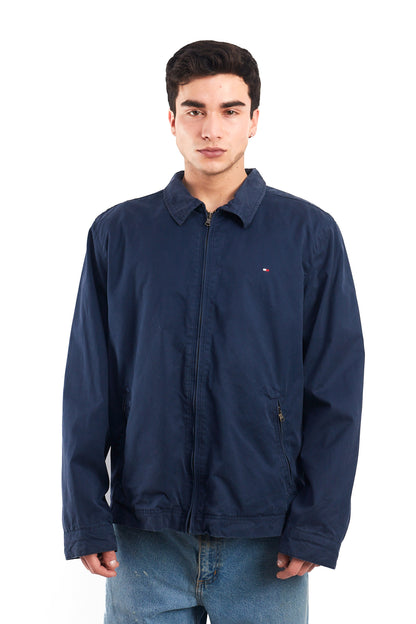 2014 Tommy Hilfiger Navy Harrington Jacket (L/XL)