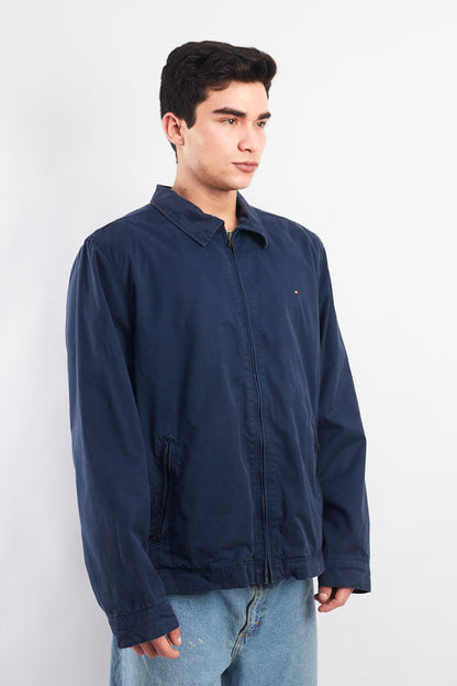 2014 Tommy Hilfiger Navy Harrington Jacket (L/XL)